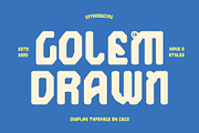 CS Golem Drawn, a Sans Serif Font by Craft Supply Co. (Thumbnail 1 of 8)