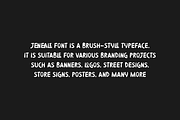 Jeneali - Street Brush Font, a Handwritten Font by QR Design Studio (Thumbnail 6 of 8)
