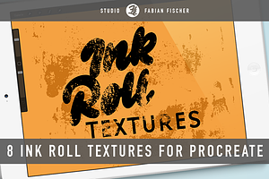 Ink Roll Textures For Procreate App