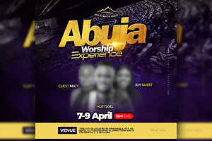 Worship Night Experience Flyer