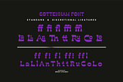 Cottenham, a Font by Drizy (Thumbnail 3 of 9)