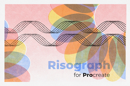 Risograph for Procreate, a Brush Add-On by UPROOT