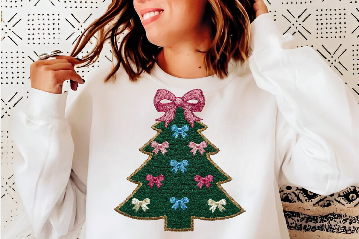 Coquette Crochet Yarn Christmas Tree, an Illustration by SinaCreation (Photo 7 of 7)