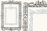 Grotesque Vintage Ornate Borders, a Decorative Illustration by Century Library (Thumbnail 10 of 12)