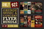 Music Flyer Bundle, a Flyer Template by Smoothproject (Thumbnail 1 of 2)