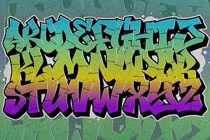 Bomber Wall Graffiti Font