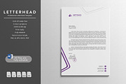 Letterhead Template, a Stationery Template by artisanHR (Thumbnail 1 of 6)