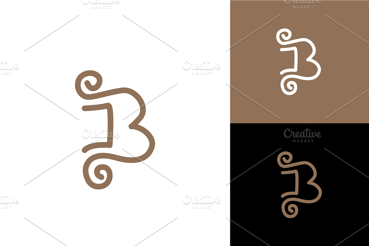 B Logo Minimalist, a Branding & Logo Template by zaqilogo