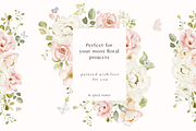 Floral pink watercolor spring pastel, a Decorative Illustration by Grace Noboa Illustrations (Thumbnail 7 of 10)