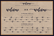 Welcome Handlwttering Font, a Handwritten Font by Graphix Line Studio (Thumbnail 6 of 7)