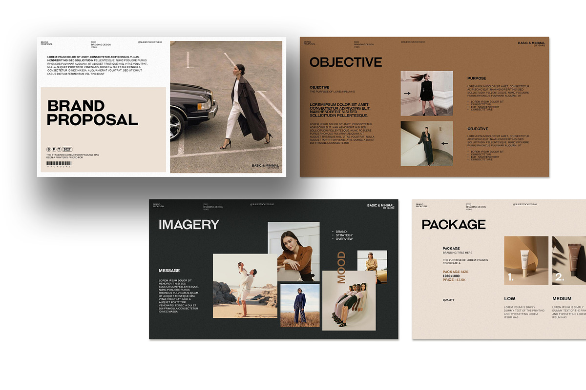 Brand Proposal Template, a Presentation Template by slidestock55 (Photo 3 of 13)