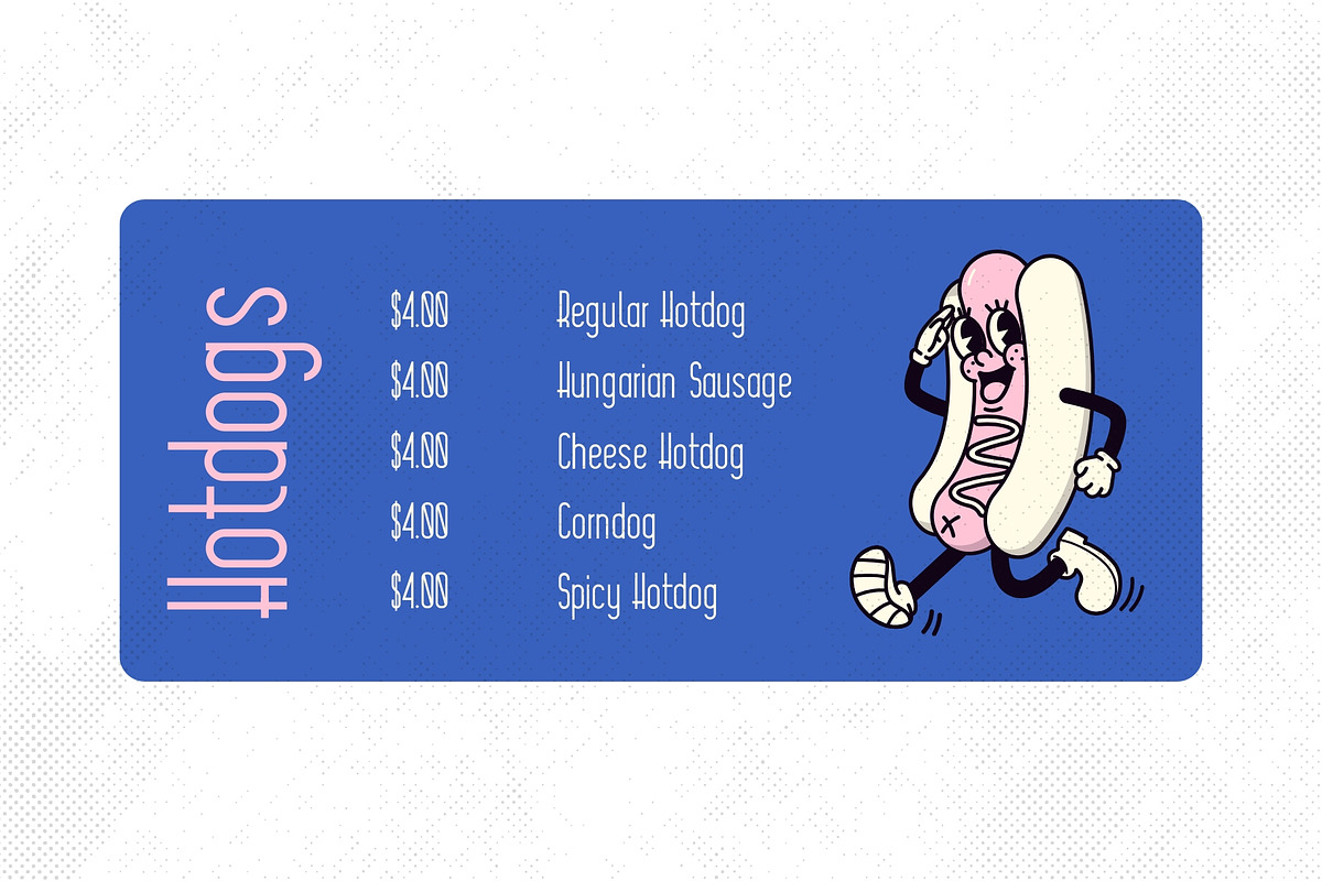Doodle Daze - Adorable Slim Typeface, a Sans Serif Font by HipFonts (Photo 7 of 7)