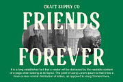 Badoney Blur, a Sans Serif Font by Craft Supply Co. (Thumbnail 8 of 8)