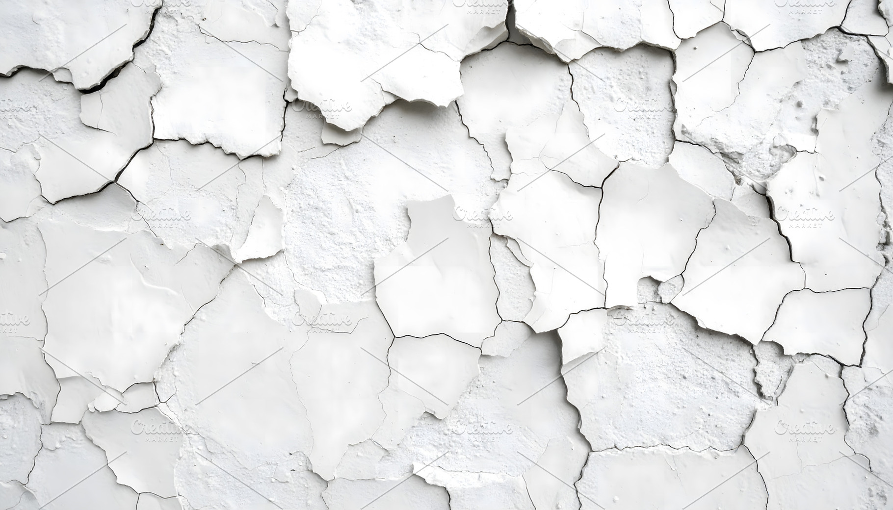 White Cracked Paint Texture Backgrou, an Abstract Photo by Stock Shape