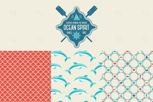 Marine Patterns Collection preview 4