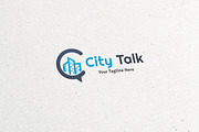 City Talk Logo, a Branding & Logo Template by Martin-Jamez (Thumbnail 3 of 3)