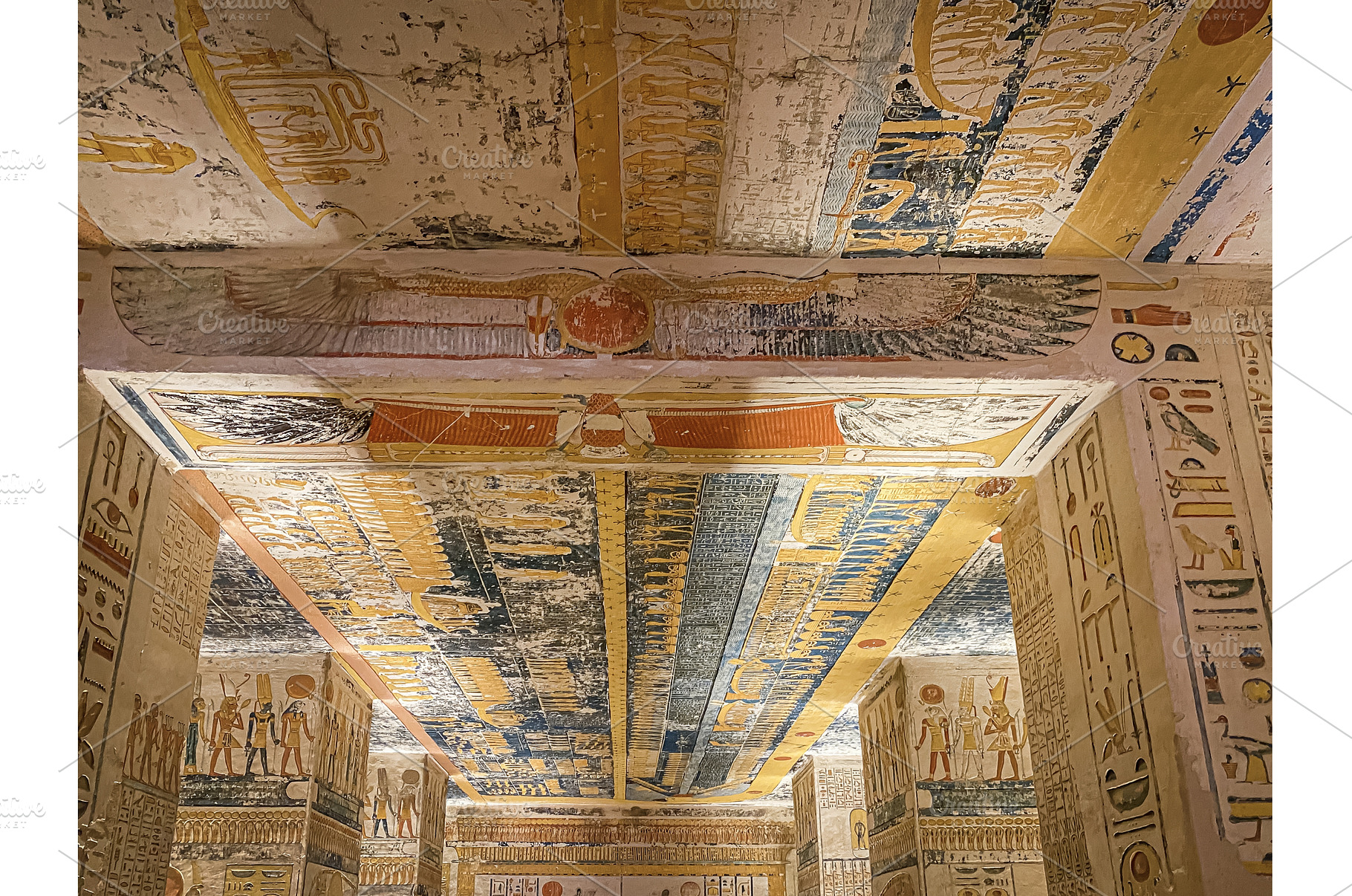 Tomb of Memnon KV9 in the Egyptian, an Architecture Photo by TatsianaSalauyova
