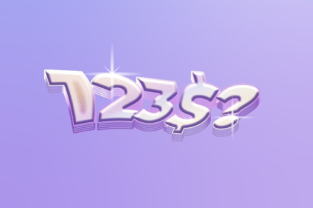Iridescent Layered 3D Text Effect preview 2
