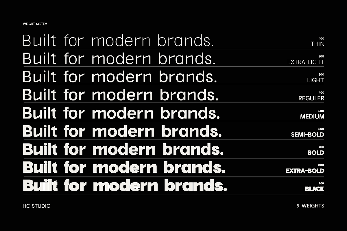 Corvent – Geometric Sans Serif, a Sans Serif Font by Hasbi Creative (Photo 14 of 19)