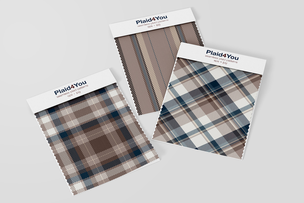 #35 Shirt Plaid Patterns EPS + JPG, a Pattern Graphic by Plaid4You (Photo 3 of 11)