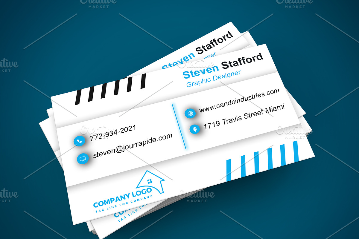 Creative Business Card PSD preview 5