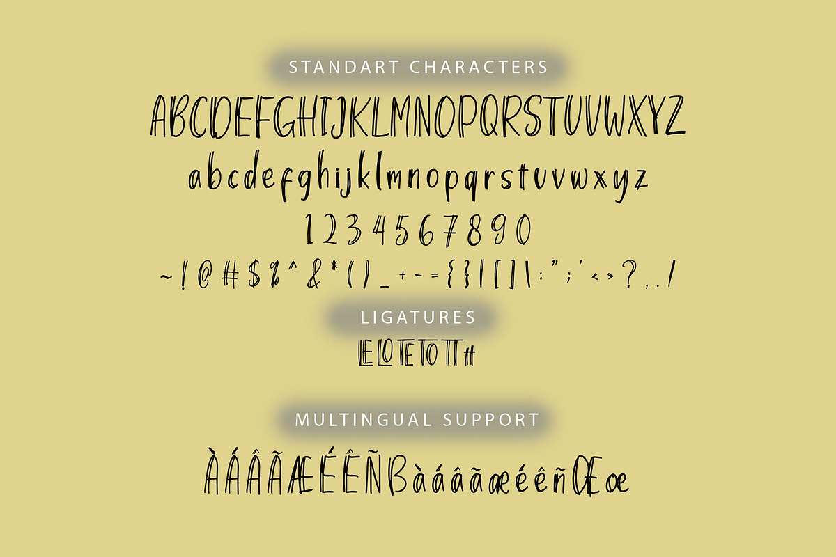 ANTEIQU Handwritten Playful Font, a Handwritten Font by NTC Graphic (Photo 5 of 6)