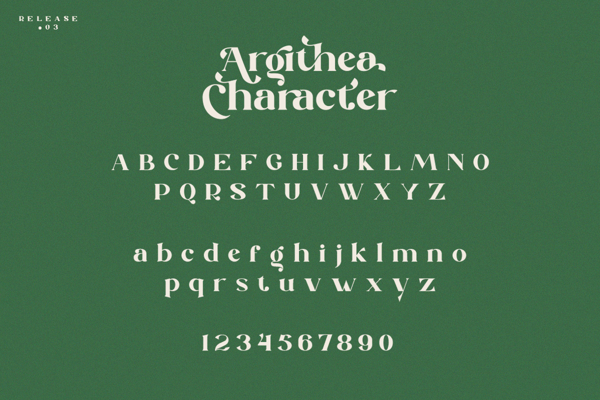 Argithea | Modern Serif Font, a Serif Font by Pentagonistudio (Photo 8 of 11)