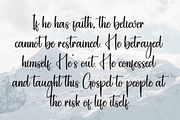 Outside | Script Font, a Handwritten Font by Scratchones (Thumbnail 6 of 9)