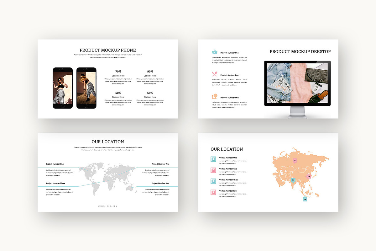 Irio : Fashion Pitch Powerpoint, a Presentation Template by Punkl Camp (Photo 4 of 16)