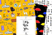 Freinds TV Show Seamless Patterns, a Pattern Graphic by KaramfilaS (Thumbnail 2 of 4)