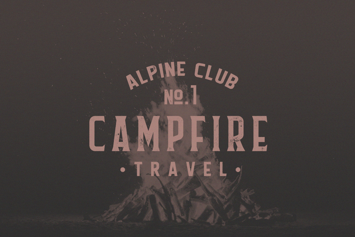 Flathead Round Vintag Typeface Font preview 4