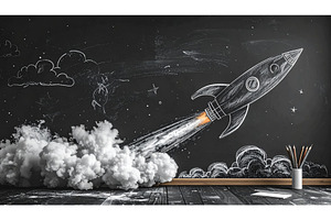 Creative classroom chalkboard, a School & Education Photo by Igor Tichonow