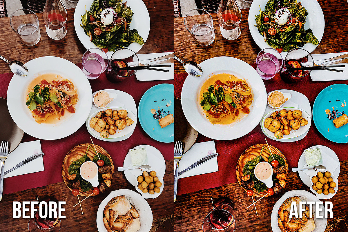 12 Food Lightroom Presets Bundle, a Plug-in Add-On by P-G-H (Photo 2 of 6)