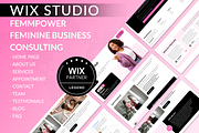 Wix - Feminine Business Consulting, a Wix Template by Wix Creative Themes (Thumbnail 3 of 4)