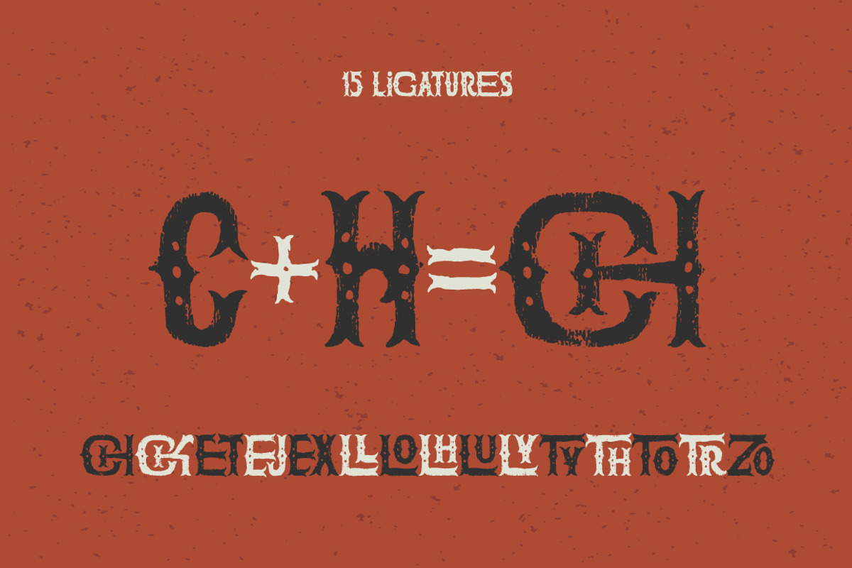 The Freaky Circus font preview 4
