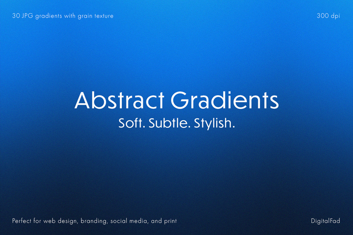 30 Abstract Gradients Set, a Background Graphic by DigitalFad (Photo 6 of 6)