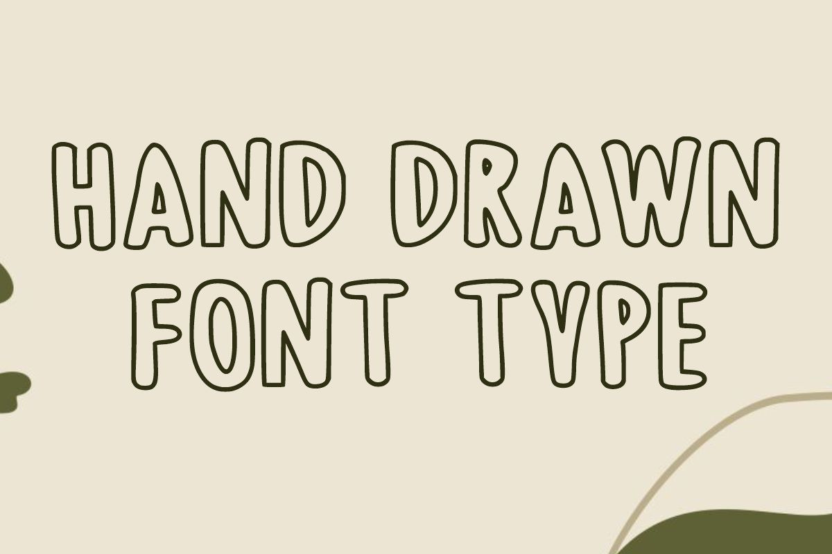 DANTE Outline Font, a Handwritten Font by Fourteen Letter (Photo 2 of 6)