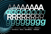 Reflow Sans | Modern & Geometric, a Sans Serif Font by Lettertype Studio (Thumbnail 2 of 15)