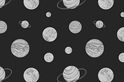 Planets bundle, seamless patterns, an Object Illustration by Good Studio (Thumbnail 9 of 16)