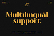True Dream | Stylistic Display, a Serif Font by Pentagonistudio (Thumbnail 11 of 11)