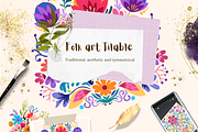 Folk Art | Garden Theme, a Texture Illustration by ArtstudioByKhushbu (Thumbnail 6 of 11)