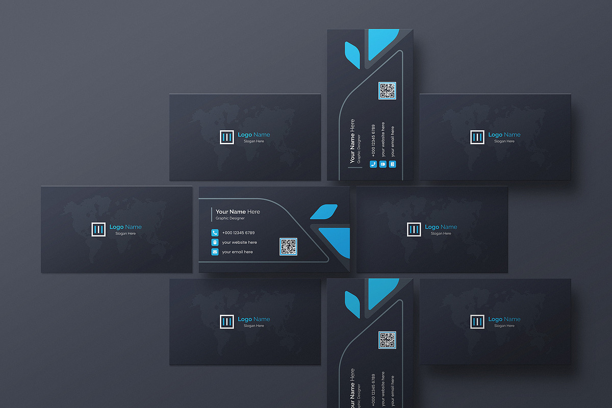 Business Card Design Template, a Business Card Template by mijli (Photo 19 of 20)