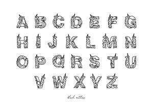 Pegasus Alphabet