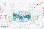 Lake Constance. Wedding Boutique, a Seasonal Illustration by Designwork (Thumbnail 1 of 16)