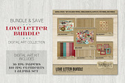 Love Letter Bundle, an Object Graphic by Lucky Girl Creative (Thumbnail 1 of 7)