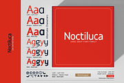 Noctiluca - Sans Serif Font Family, a Sans Serif Font by Artistic & Unique (Thumbnail 4 of 15)