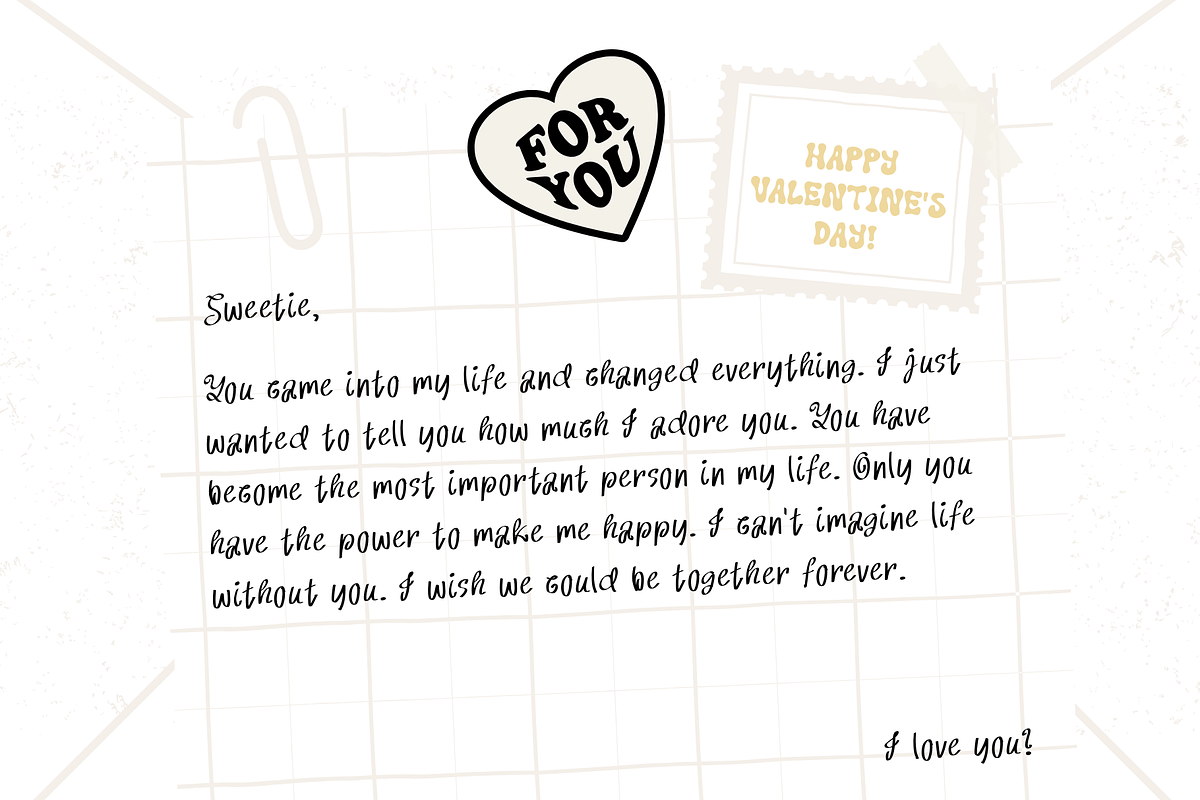 Amelia Notes is a handwritten font, a Handwritten Font by Brown Cupple (Photo 3 of 7)