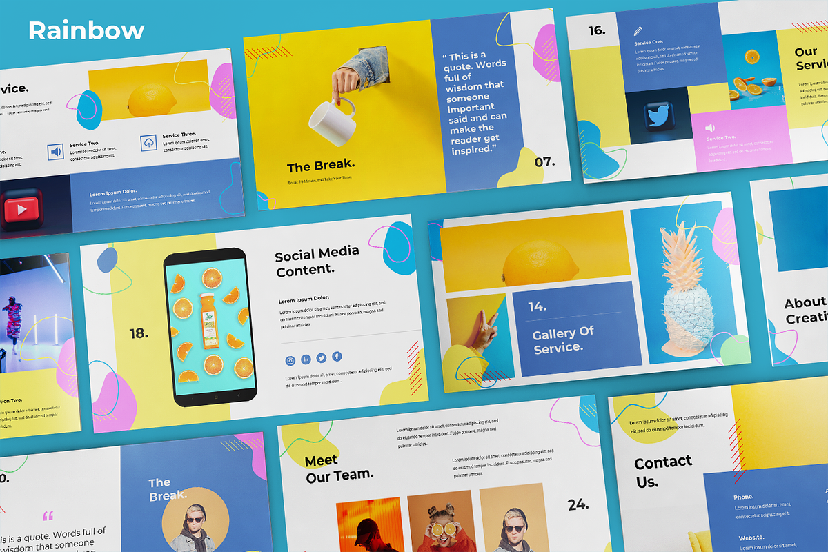 Creative Agency Bundle Templates, a Presentation Template by deTheme (Photo 11 of 13)