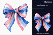 Blue Coquette Bows Sublimation, an Illustration by designcity5 (Thumbnail 3 of 4)