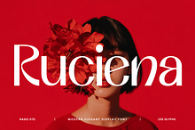 Ruciena Modern Elegant Display Font